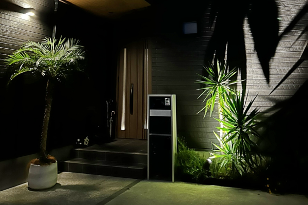 門まわり・玄関まわりの照明設置