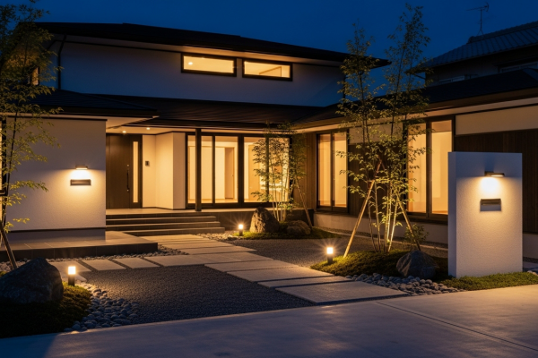 安全性と防犯性を考慮した照明計画