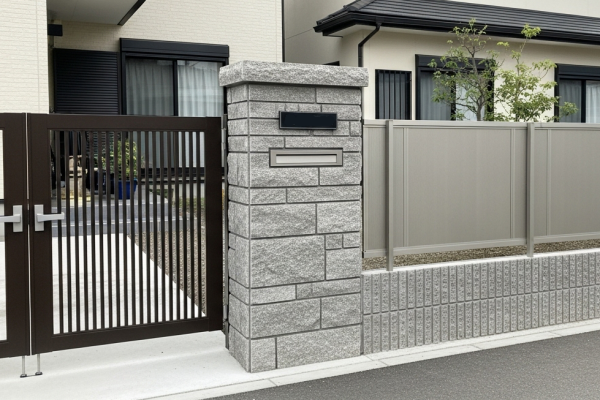 門まわり工事×フェンス工事