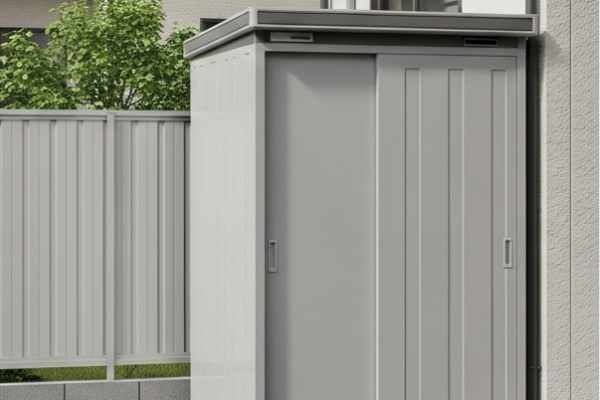 物置×フェンス工事