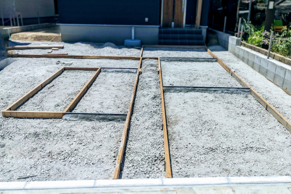 既存駐車場の拡張