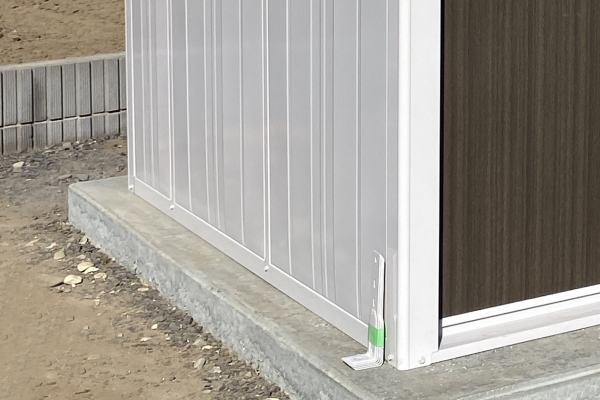 安定設置で長く使える工事